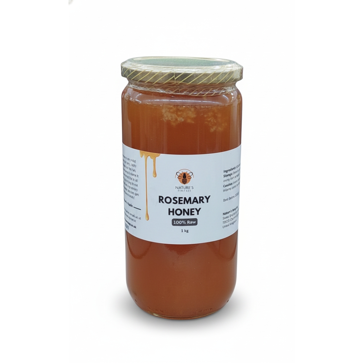 Rosemary Honey (100% Raw)